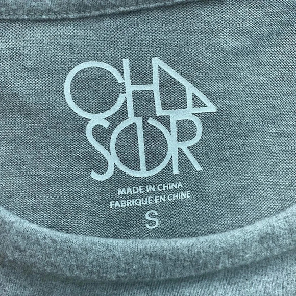 Chaser Love Knit Sweatshirt in Heather Gray - Picture 8 of 10